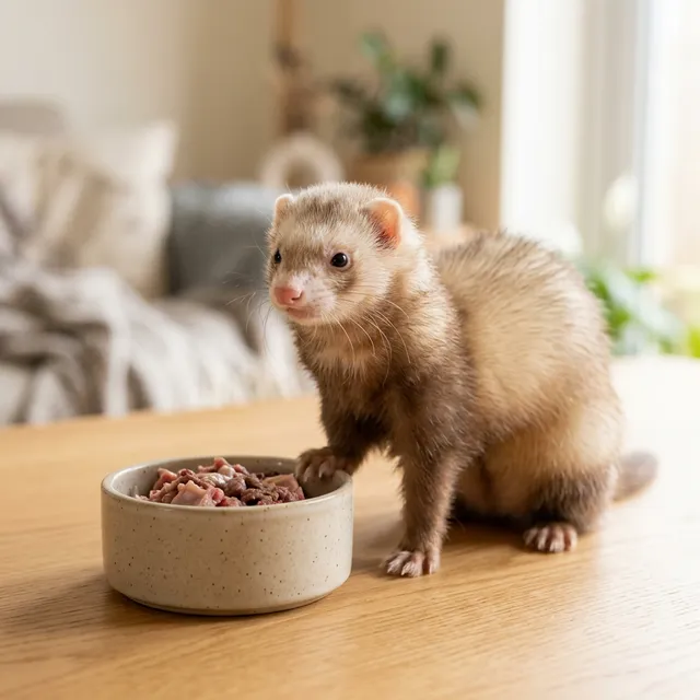 Nutrición y formulación para hurones