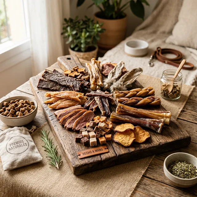 Premios y carnazas deshidratadas